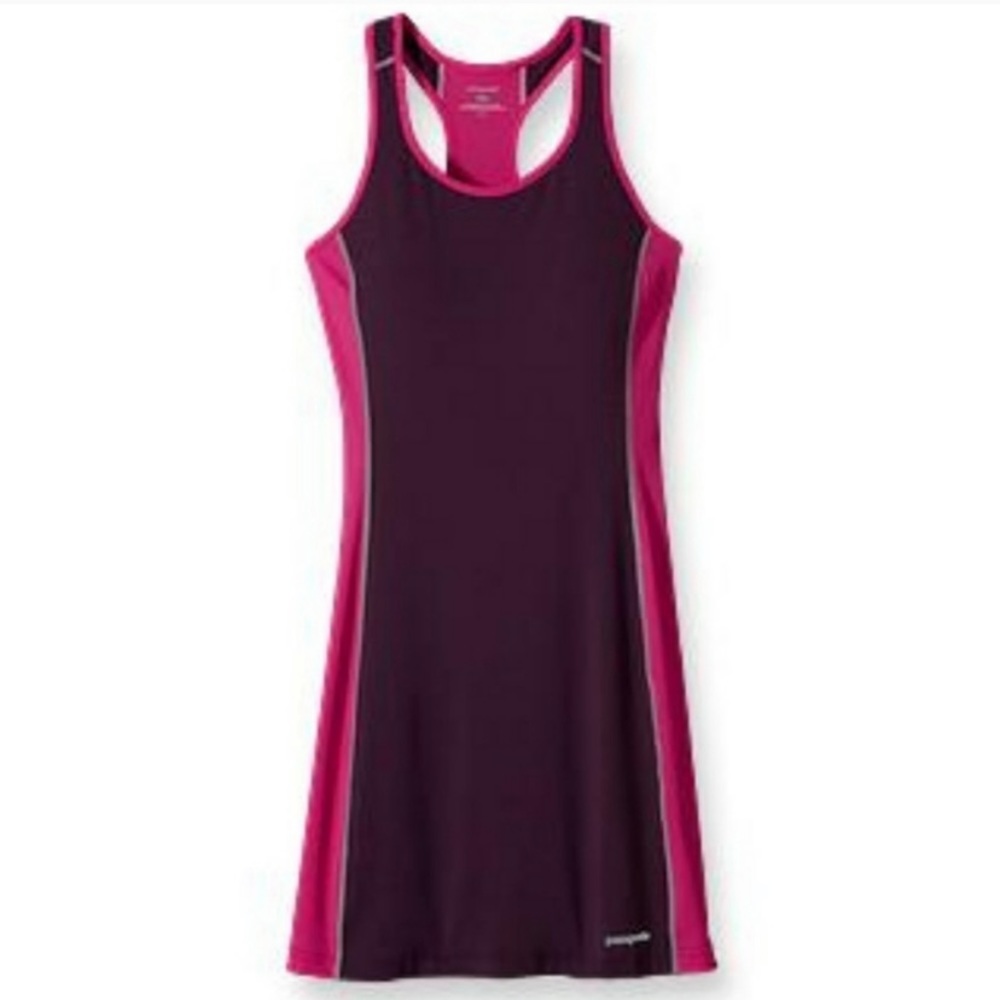Patagonia All Weather Trail Color Block Dress Size Small